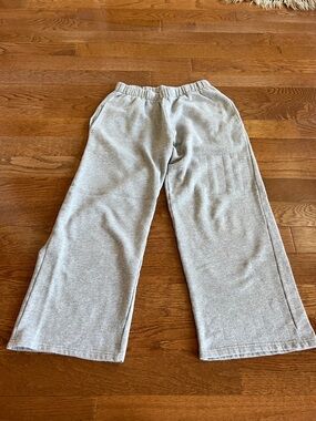 Brandy Melville Heather Gray Fleece-Lined Sweatpants